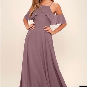 Never Worn LULU’s Purple Dress Size XL